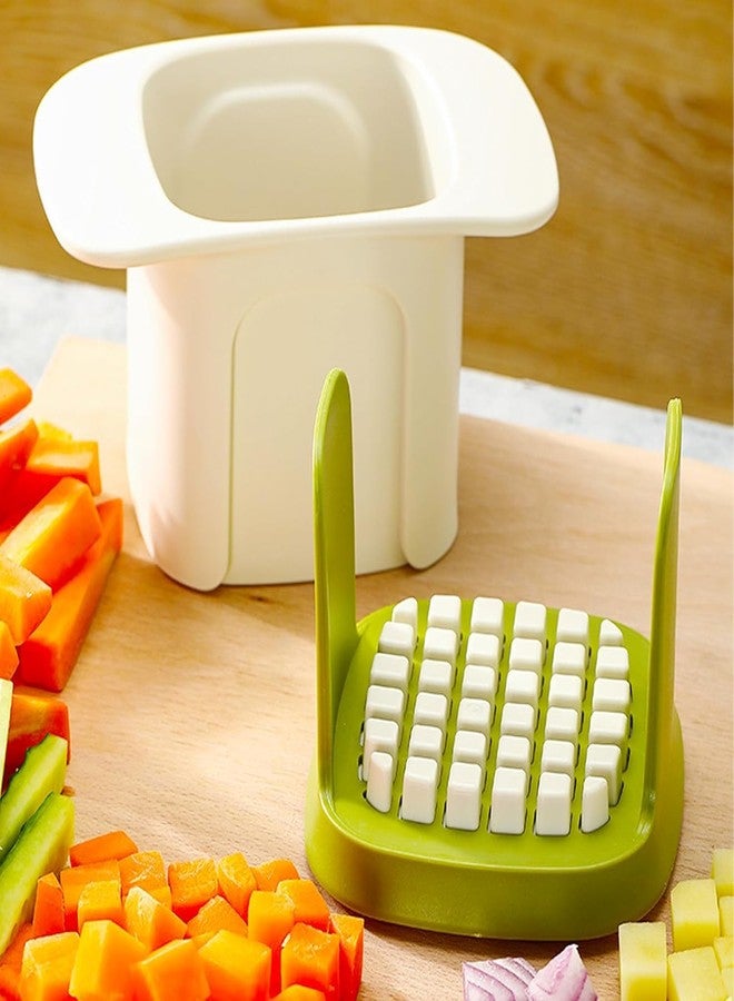 MAPPLE CREATION Strawberry Slicer Fruit Cutter: Slicer for Strawberries, Bananas & Eggs - Mini Slicer, Kitchen Gadget - Image 1